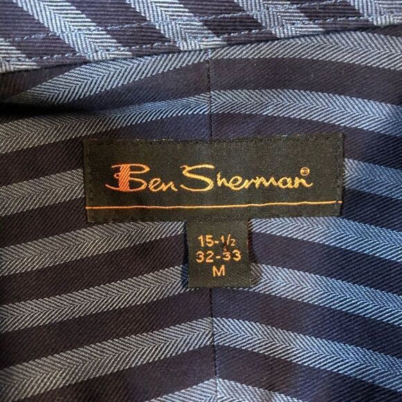 Ben Sherman woven striped button down shirt - Picture 6 of 14